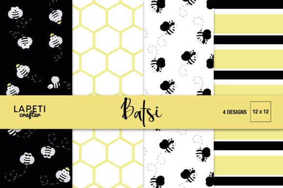 Bee Digital Paper Pack: A Sweet Addition to Your Creative Workflow