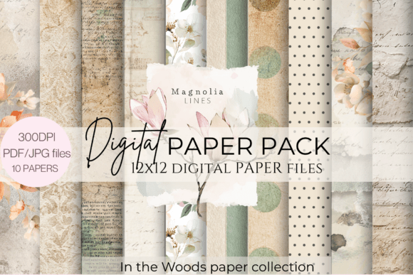 Discover the 12x12 Paper Collection for Vintage Crafts