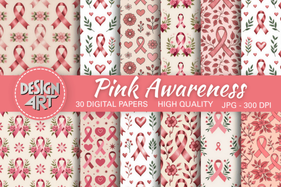 Empowering Messages Through Design: A Guide to the Pink Awareness Seamless Pattern Collection