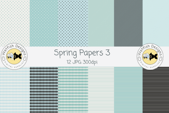 Spring Seamless Pattern Paper 3