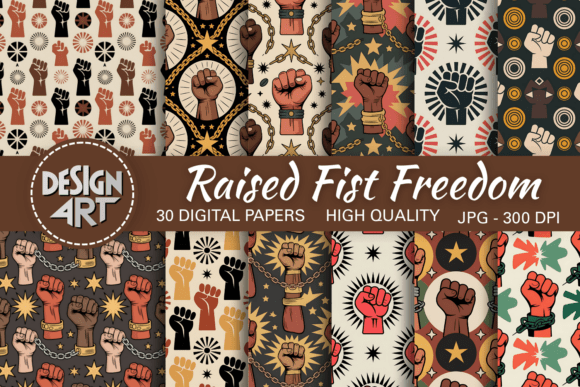 Visualizing Solidarity: The Strategic Impact of the Raised Fist Freedom Pattern in Contemporary Design