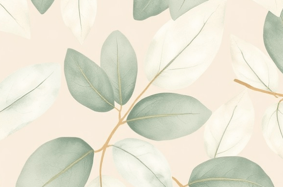 Watercolor Leaf Digital Paper Collection: A Timeless Addition to Your Creative Workflow